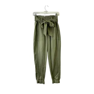 Pants Joggers By Abercrombie And Fitch In Green, Size:6