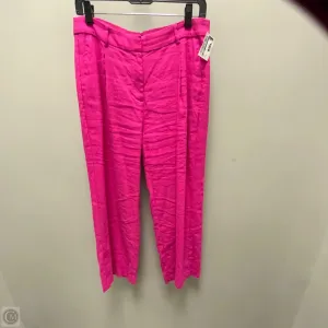 Pants Linen By J. Crew In Pink, Size: 8p