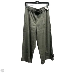 Pants Linen By J. Jill In Green, Size: S