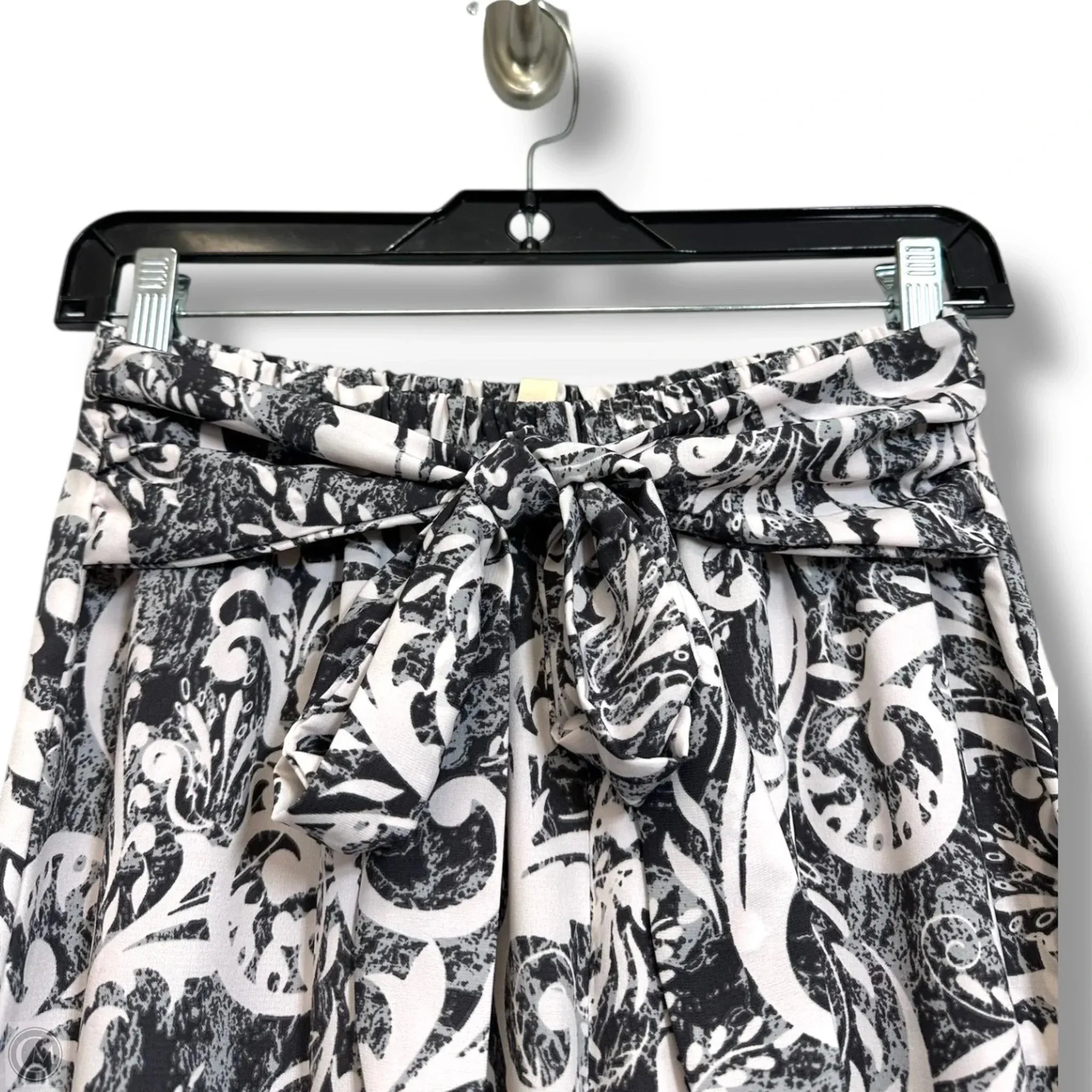 Pants Lounge By Tyche In Black & White, Size: M