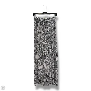 Pants Lounge By Tyche In Black & White, Size: M