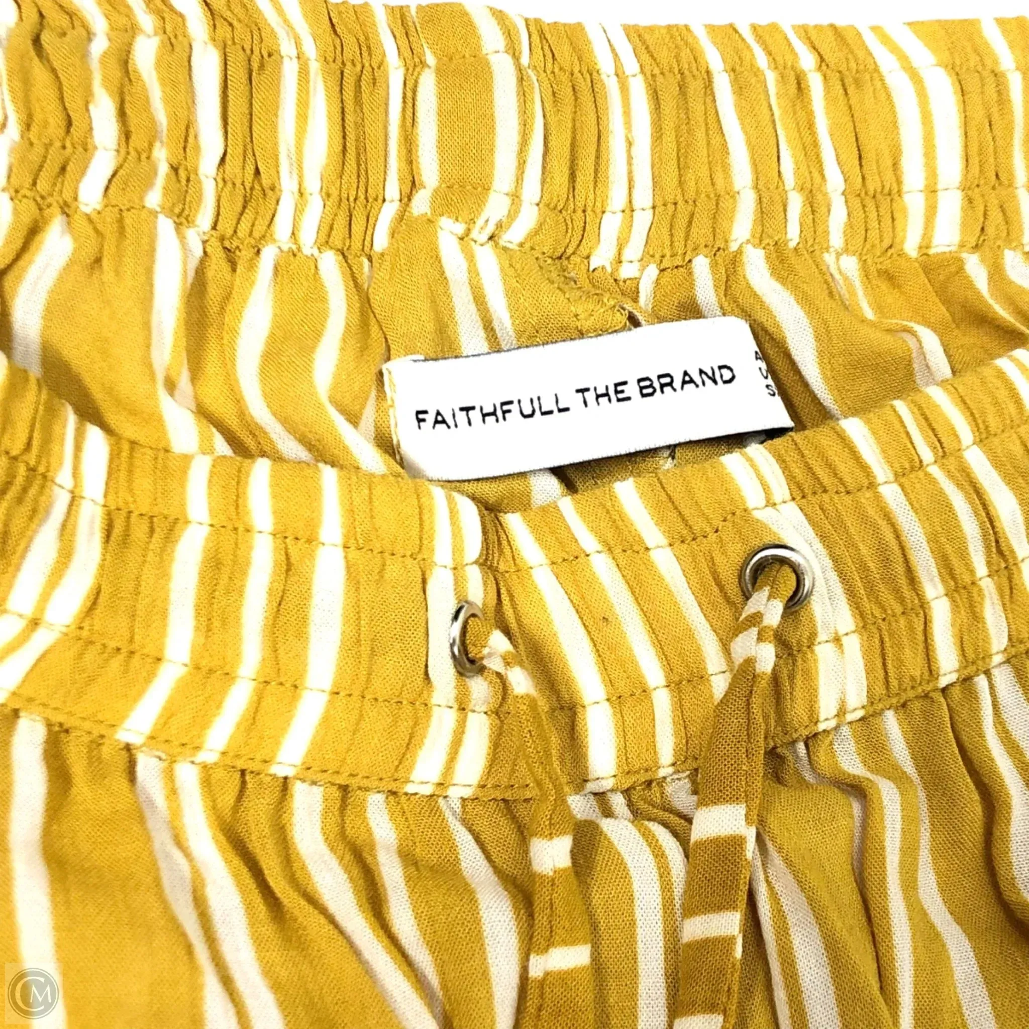 Pants Other By Faithfull The Brand In Yellow, Size: 4