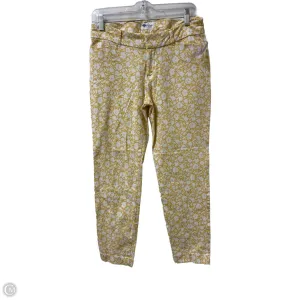 Pants Other By Old Navy In White & Yellow, Size: 6