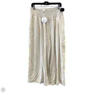 Pants Wide Leg By Clothes Mentor In Tan, Size: 16