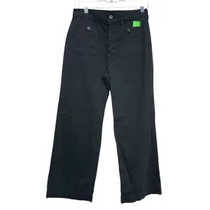 Pants Wide Leg By J. Crew In Black, Size:4