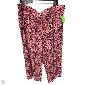 Pants Wide Leg By Torrid In Animal Print, Size: 22