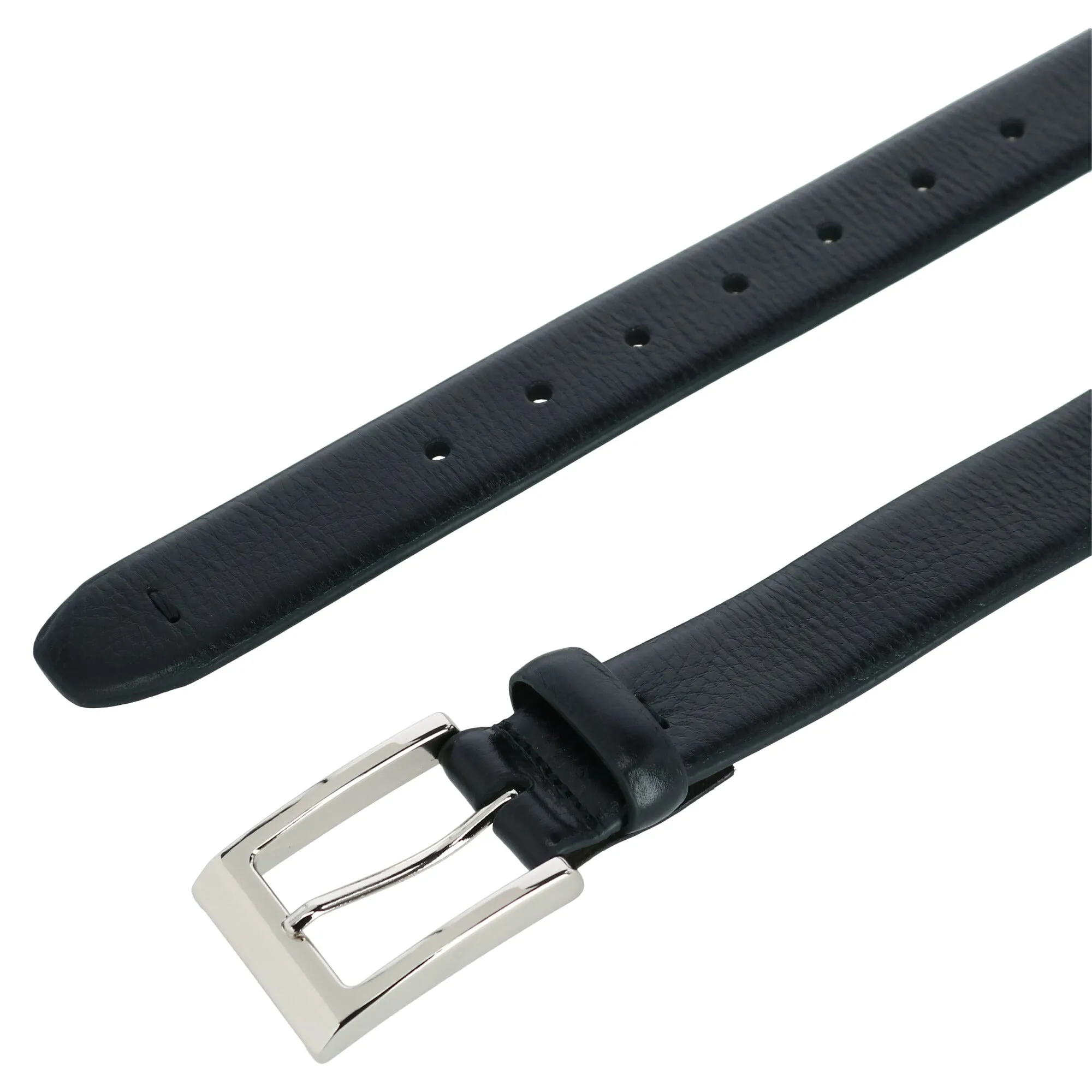 Pebble Grain Leather Belt