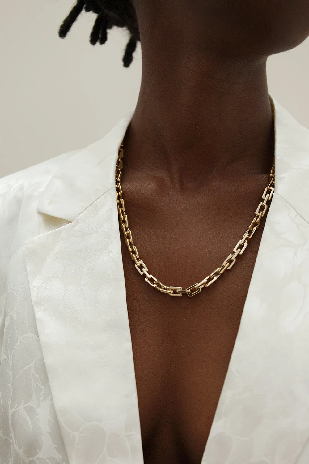 Pegeia Gold | Cable Chain Necklace