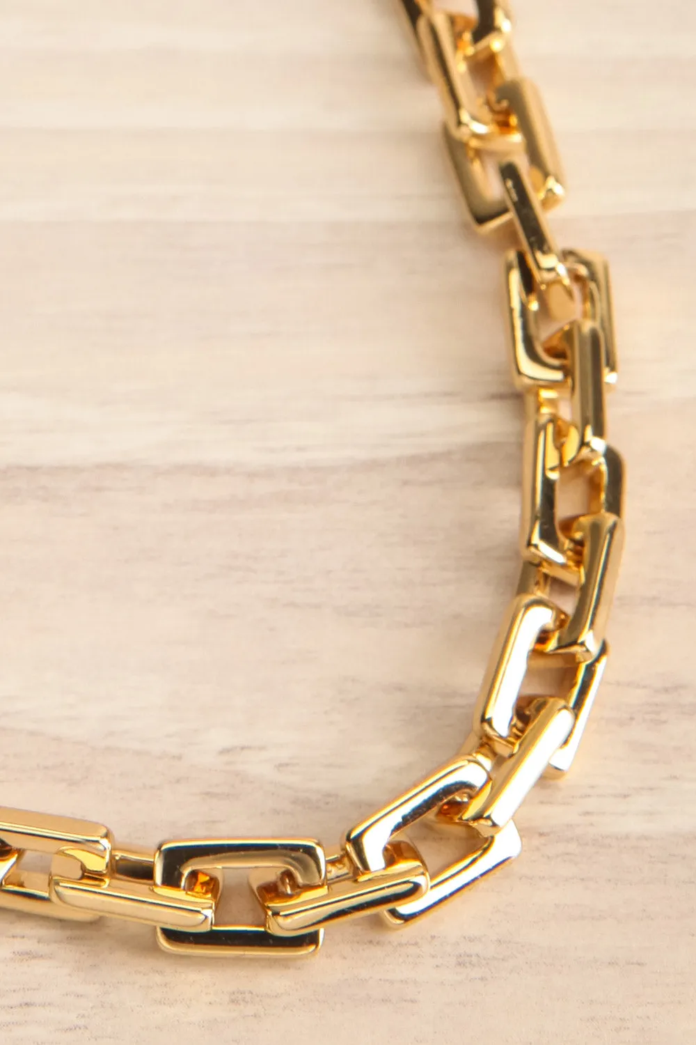 Pegeia Gold | Cable Chain Necklace