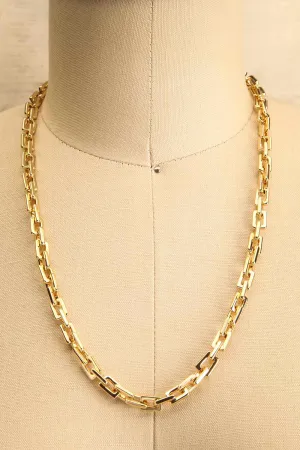 Pegeia Gold | Cable Chain Necklace