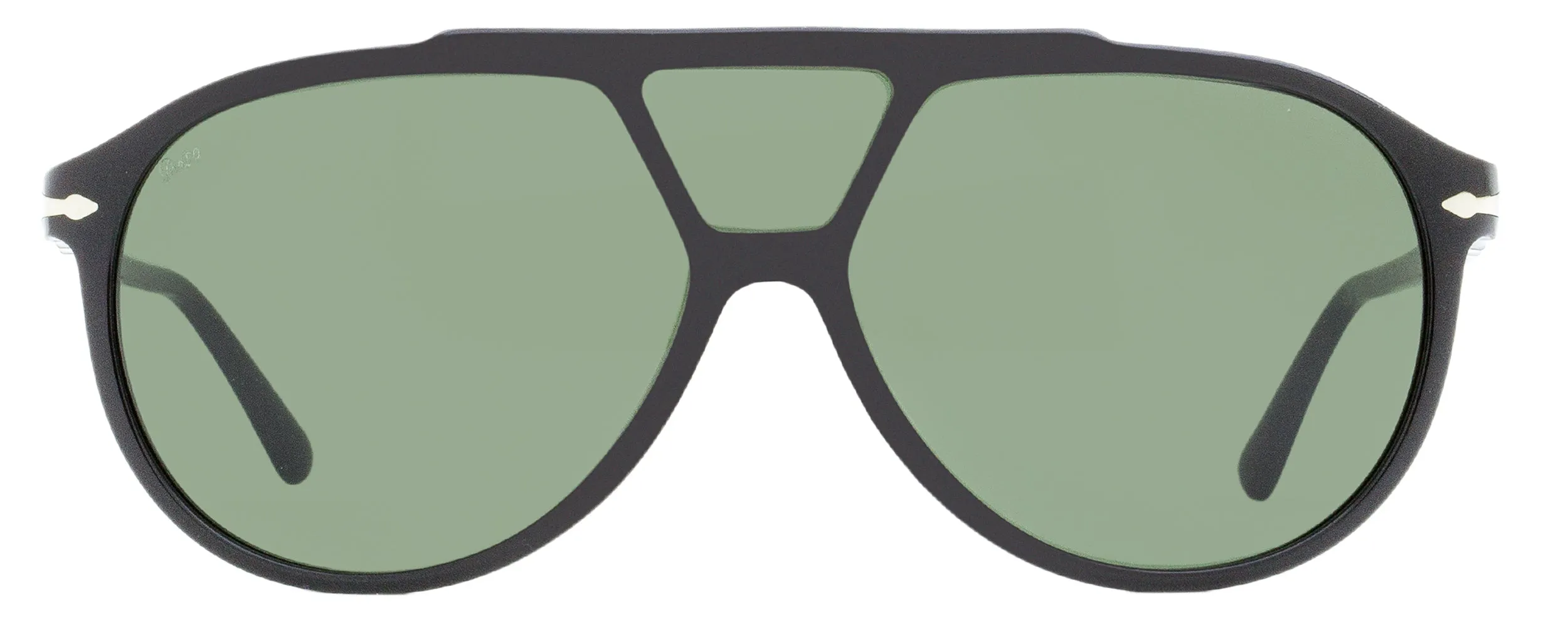 Persol Men's Pilot Sunglasses PO3217S 95/31 Black 59mm