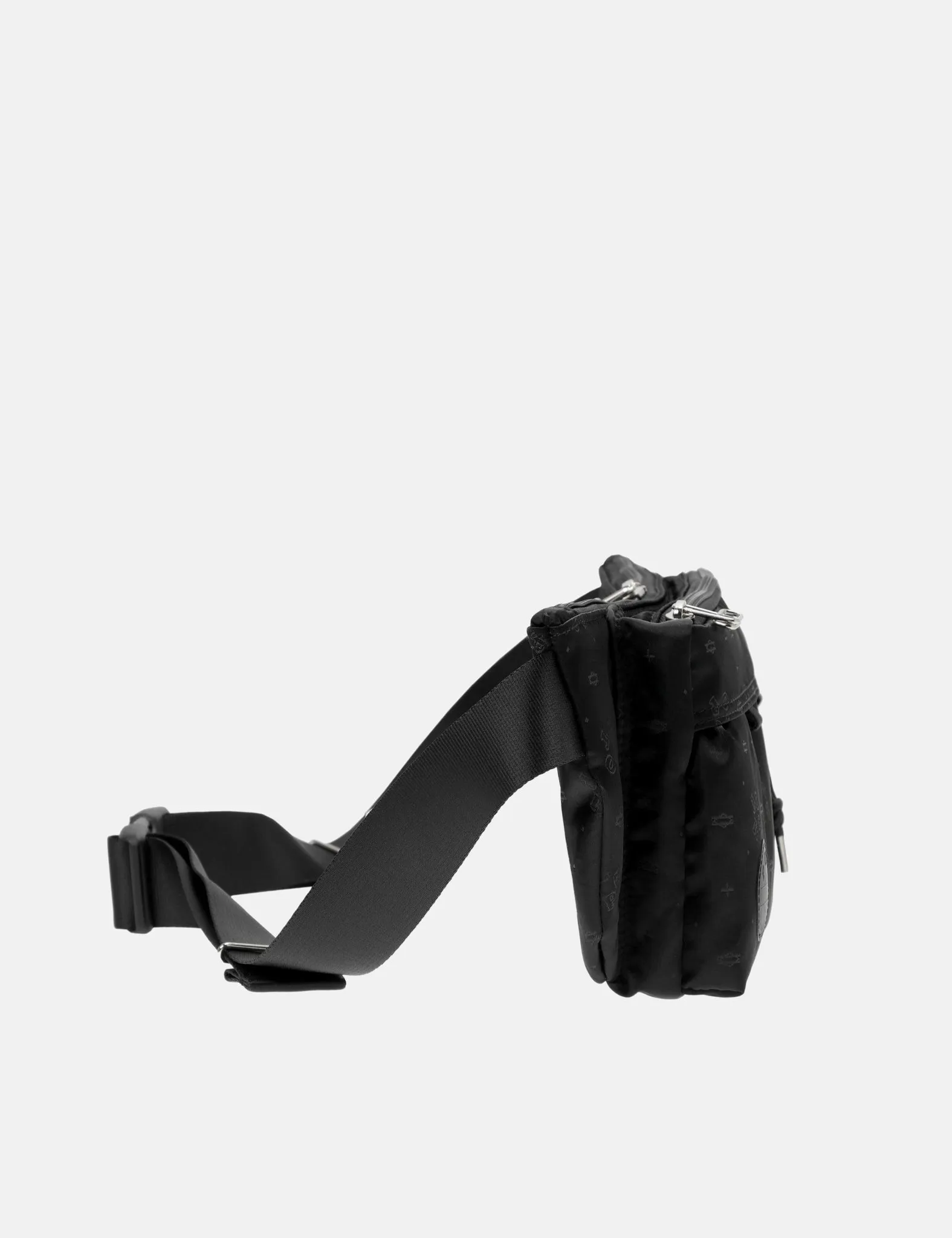 Porter Yoshida & Co Monogram Waist Bag - Black