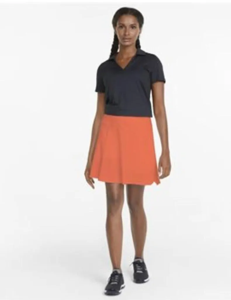 Puma Orange Women's PWRSHAPE Golf Skort Size L MSP$65