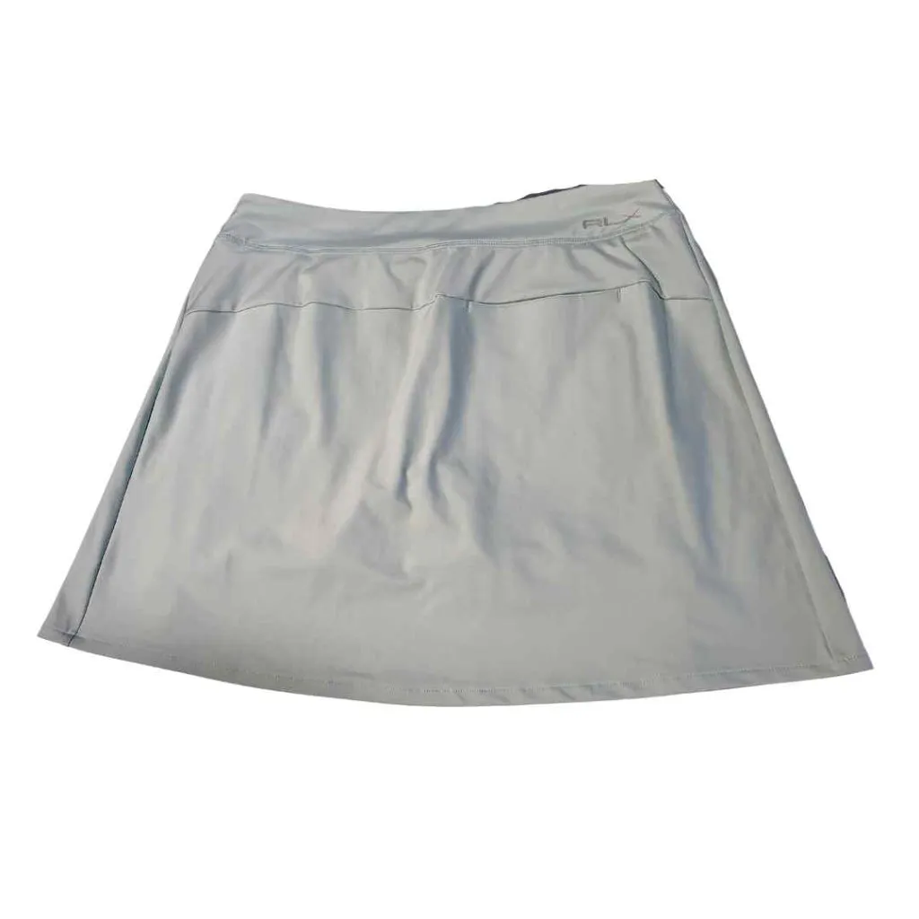 Ralph Lauren RLX Pale Green Pull-on Golf?tennis Skort Size M MSP$128