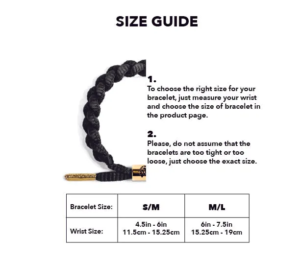 Rastaclat Original Hand Braided Brown Piercing Veil Adjustable Bracelet