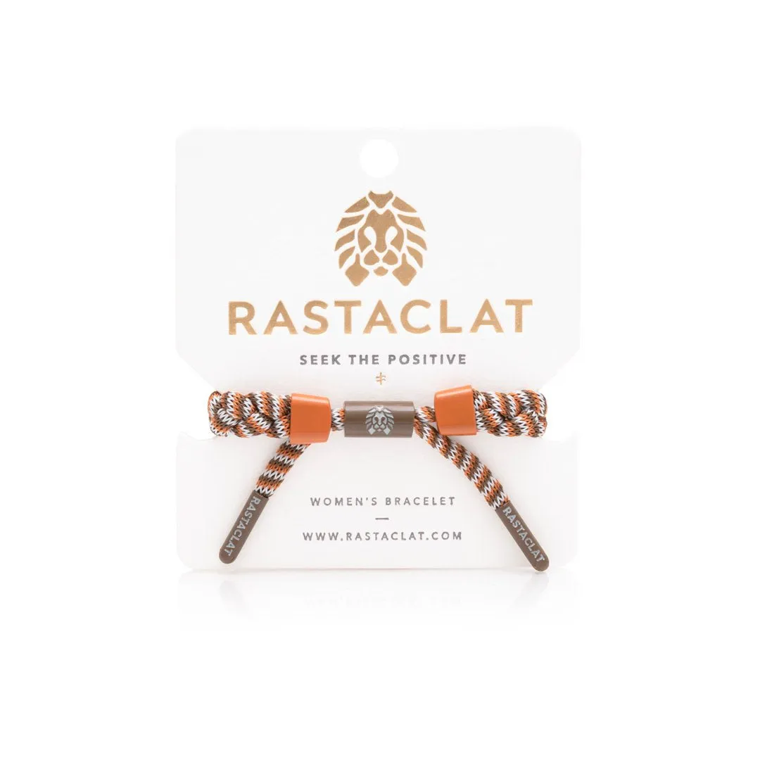 Rastaclat Original Hand Braided Brown Piercing Veil Adjustable Bracelet