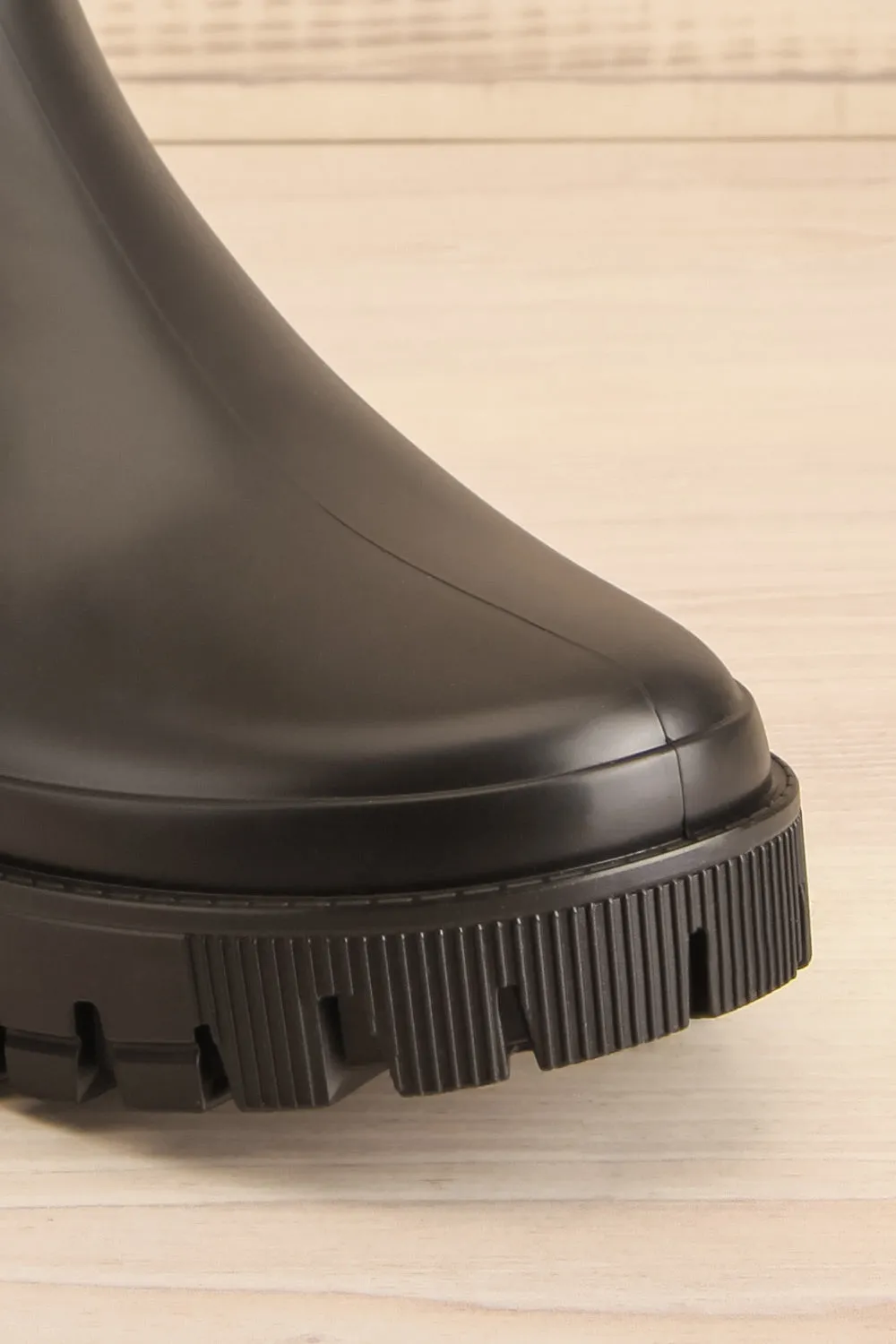 Renie | Black Faux-Fur Lined Winter Boots