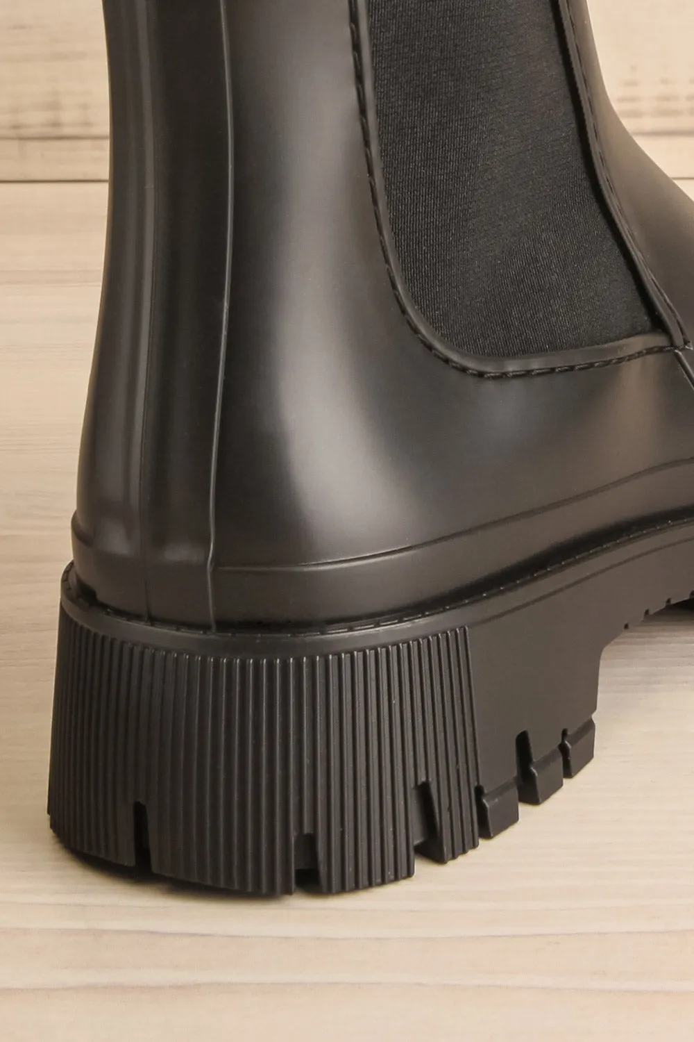 Renie | Black Faux-Fur Lined Winter Boots