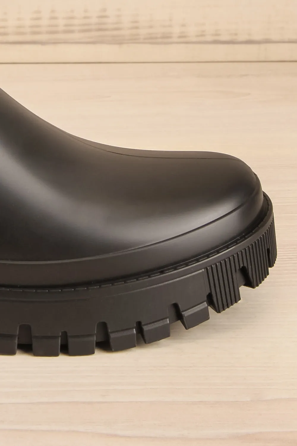 Renie | Black Faux-Fur Lined Winter Boots