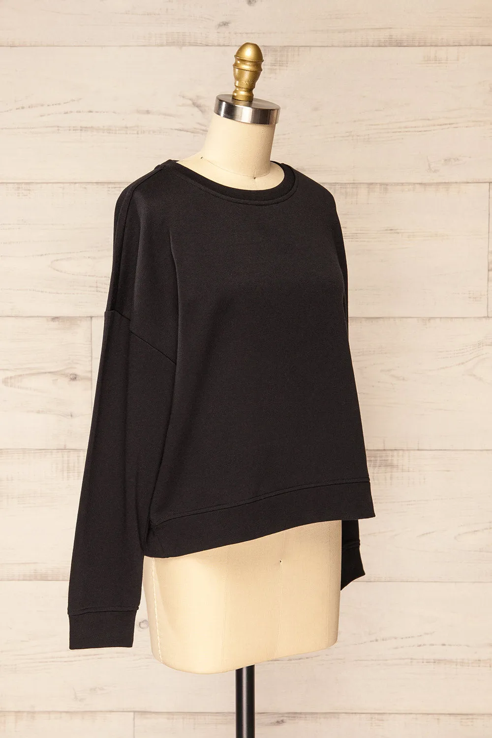 Rikuzen Black | Oversized Sweater