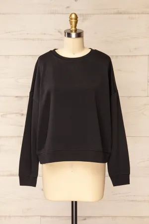 Rikuzen Black | Oversized Sweater