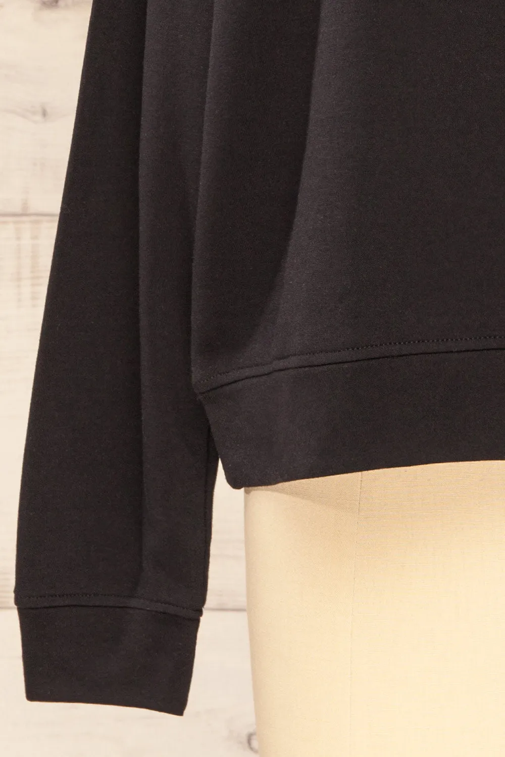 Rikuzen Black | Oversized Sweater