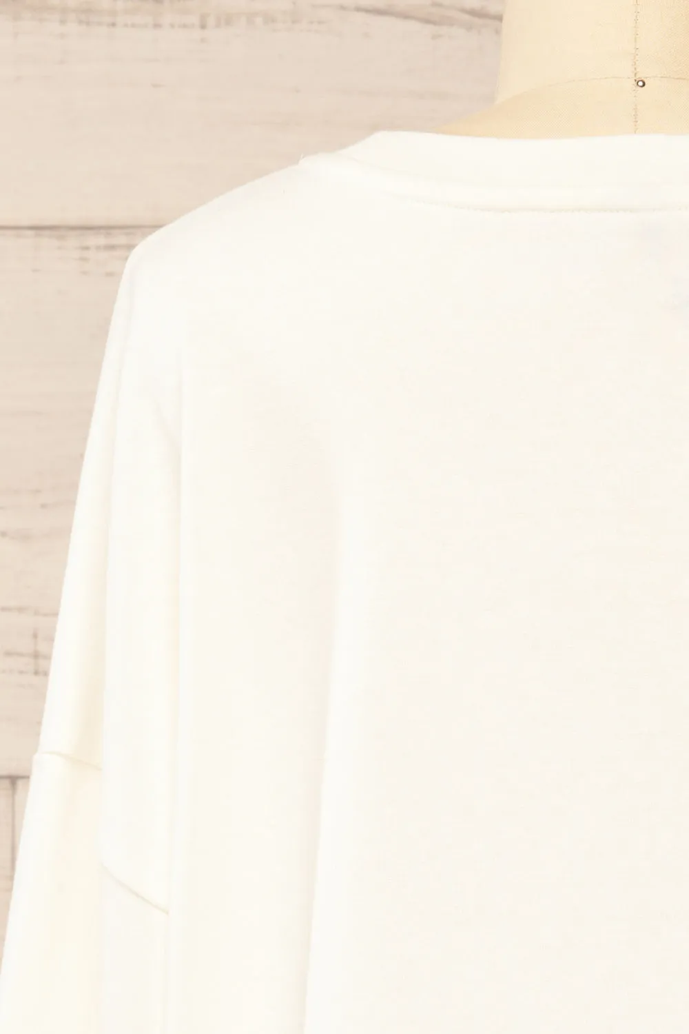Rikuzen Ivory | Oversized Sweater