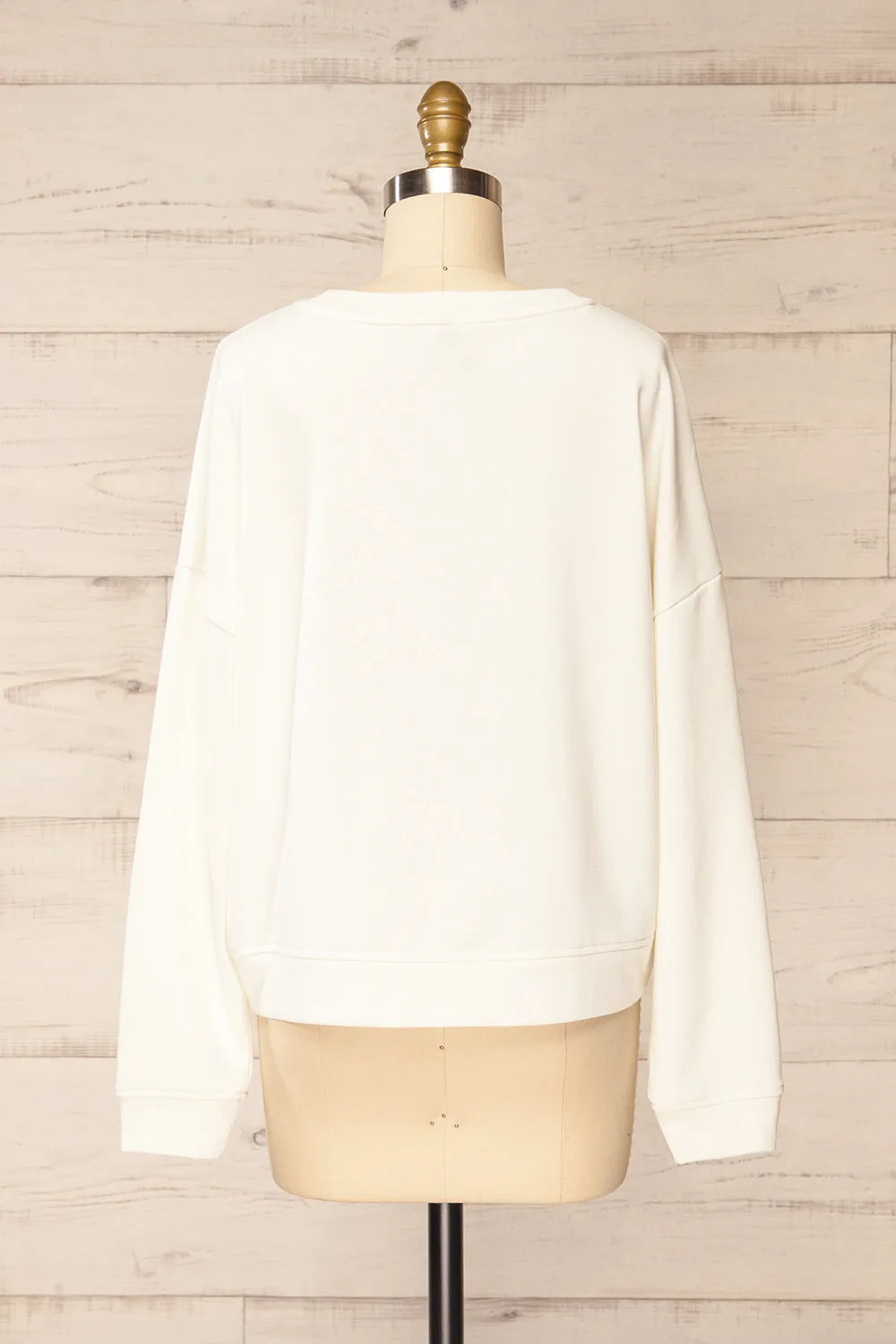 Rikuzen Ivory | Oversized Sweater