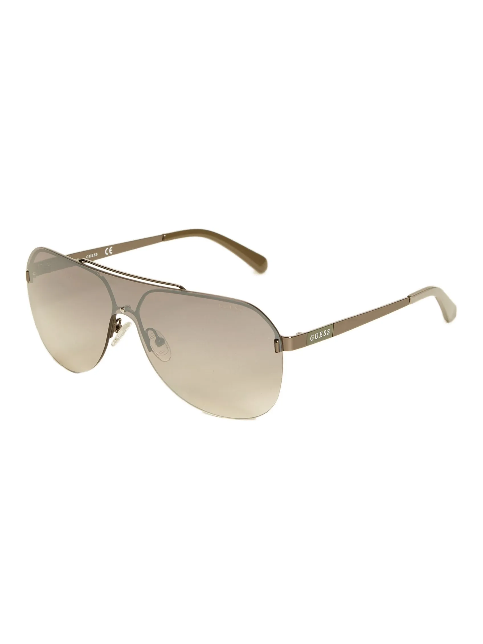Rimless Shield Sunglasses