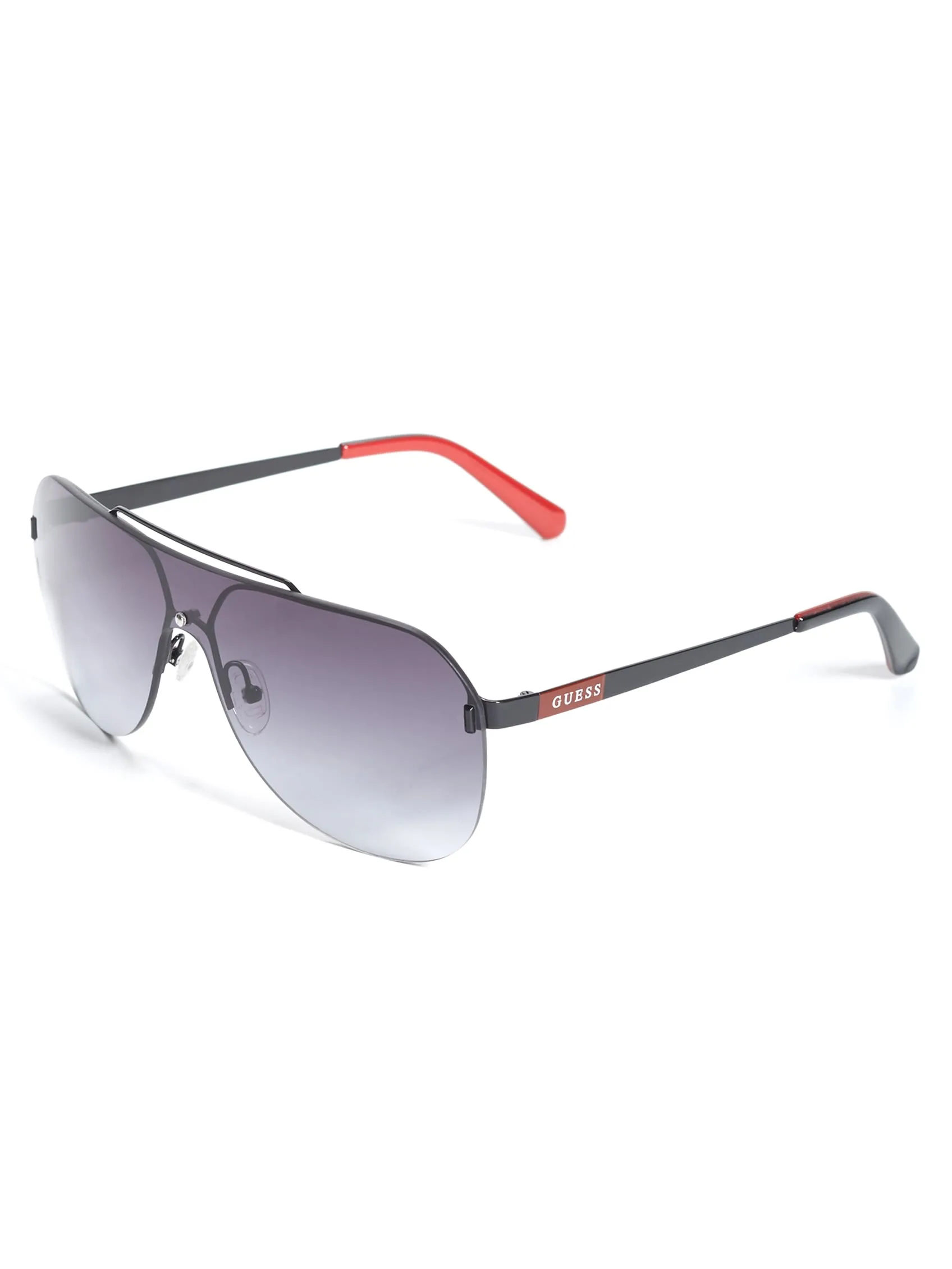 Rimless Shield Sunglasses