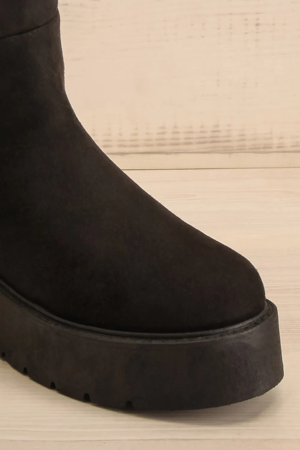 Rockstar Black | Knee-High Boots