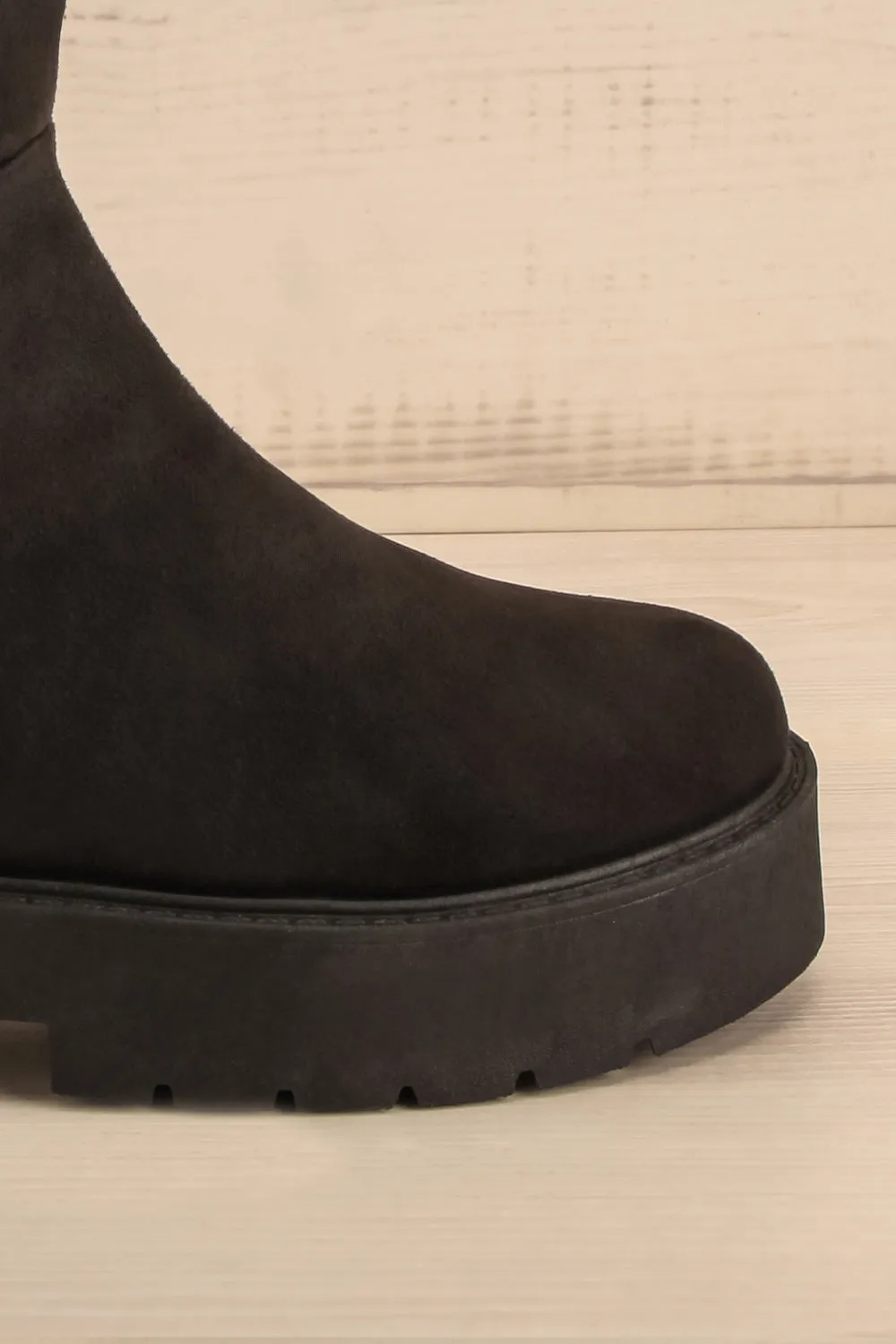 Rockstar Black | Knee-High Boots