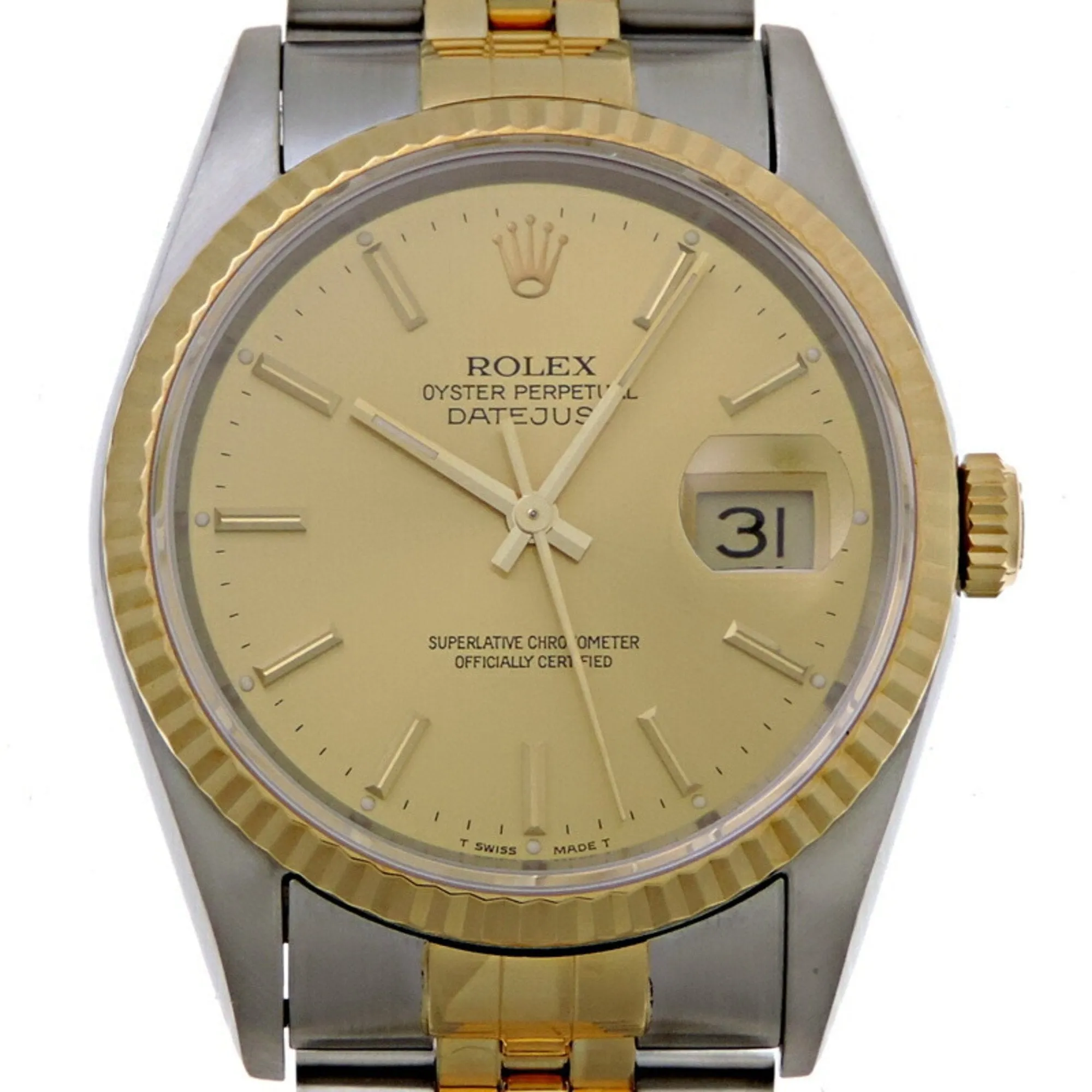 Rolex Stainless Steel Wristwatch (Pre-Owned)