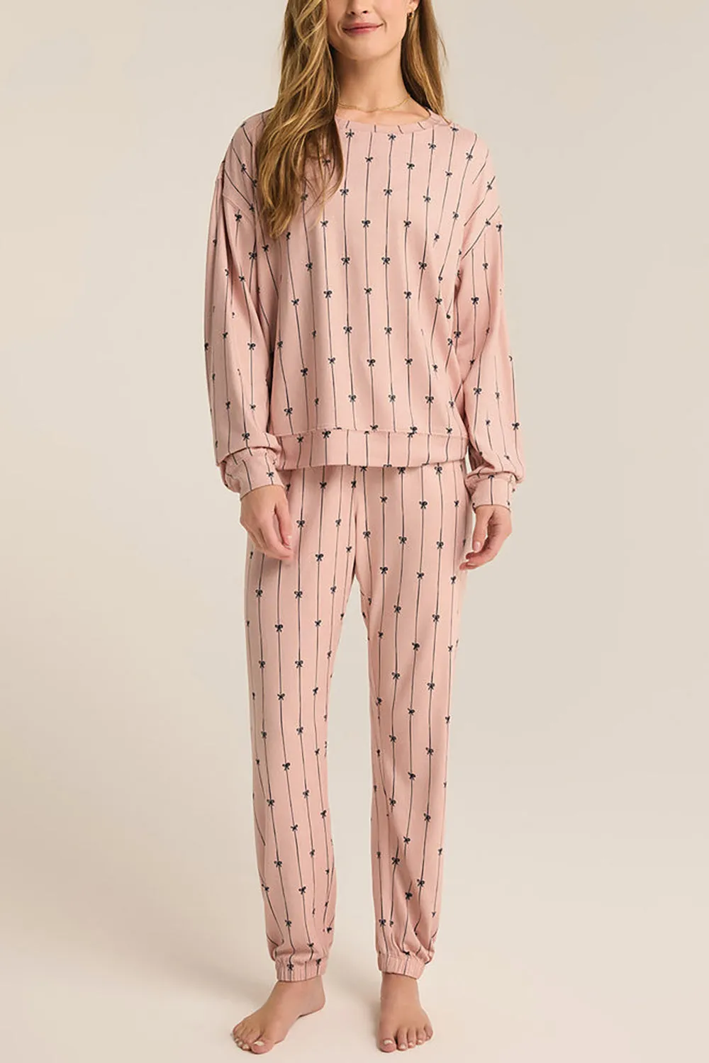 Set Funhalouro | Pink Loungewear Set