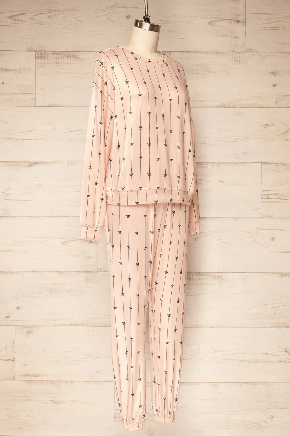 Set Funhalouro | Pink Loungewear Set