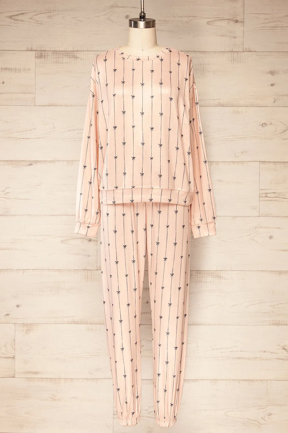Set Funhalouro | Pink Loungewear Set