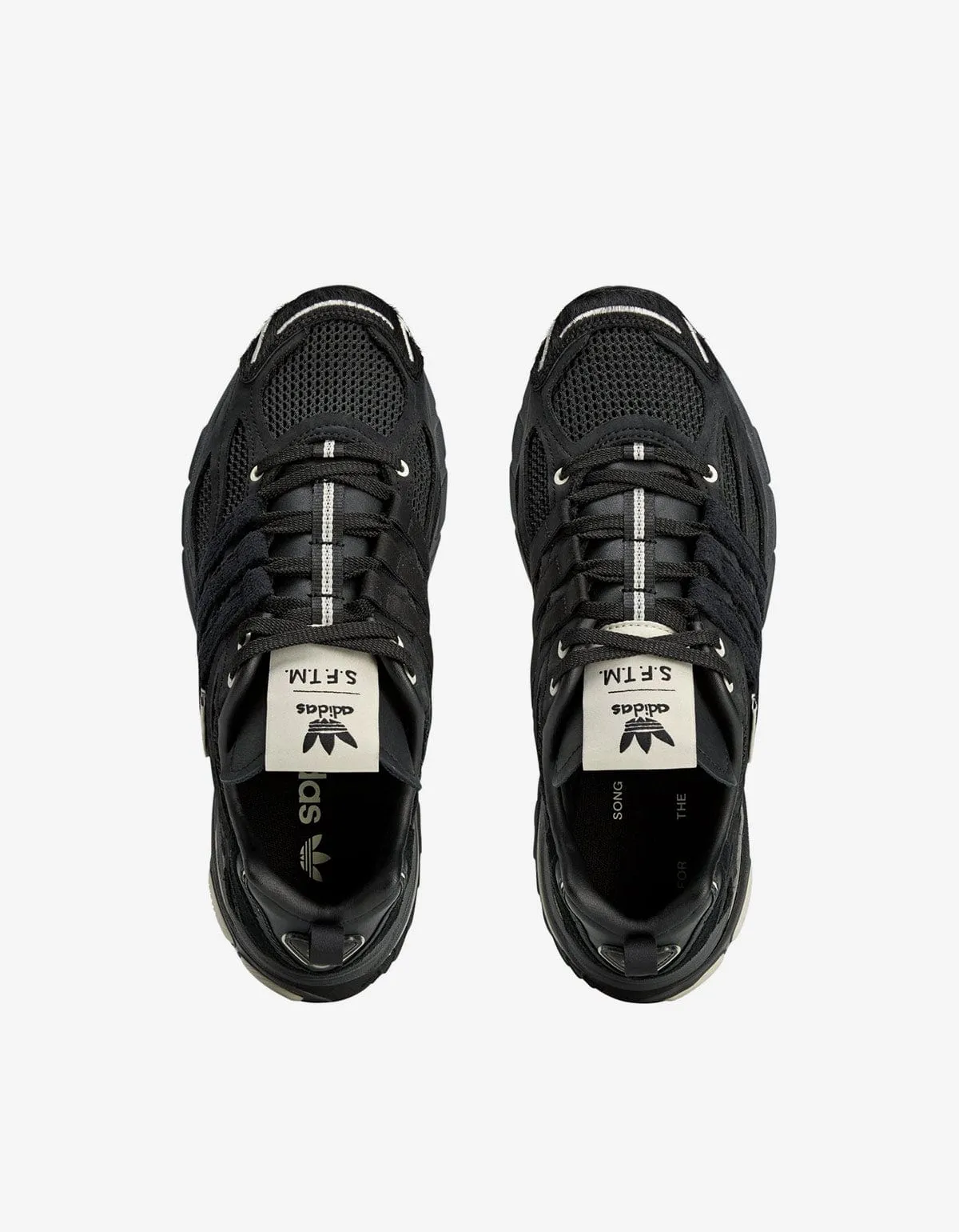 SFTM x Adidas 005 Black Adistar Cushion Trainers