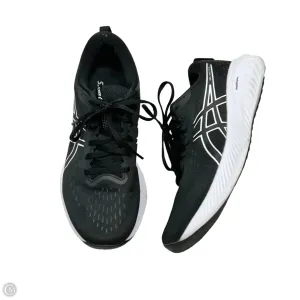 Shoes Athletic By Asics In Black & White, Size: 10.5