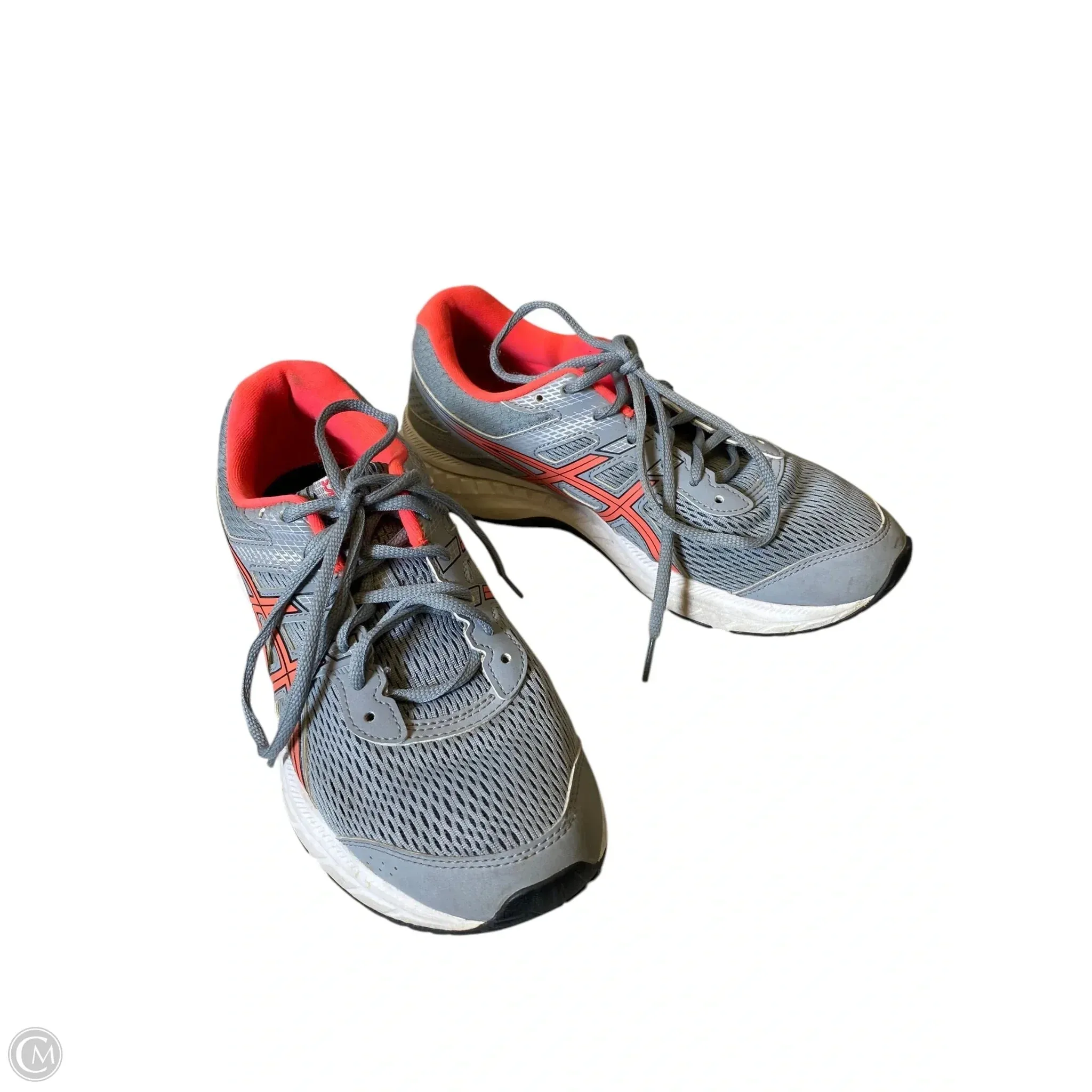 Shoes Athletic By Asics In Grey, Size: 8.5
