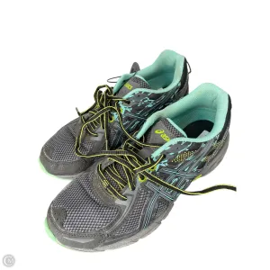 Shoes Athletic By Asics In Teal, Size: 8