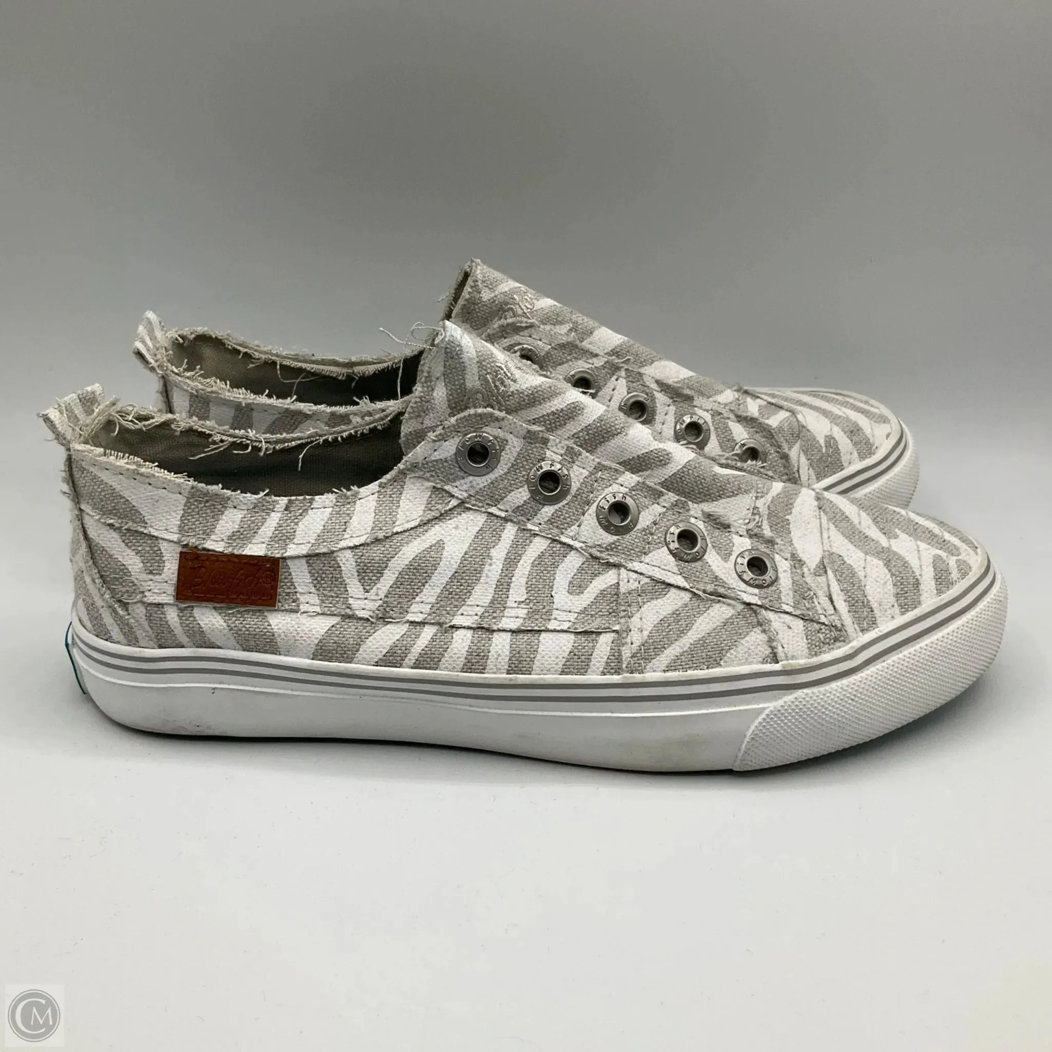 Shoes Athletic By Blowfish In Grey, Size: 7.5