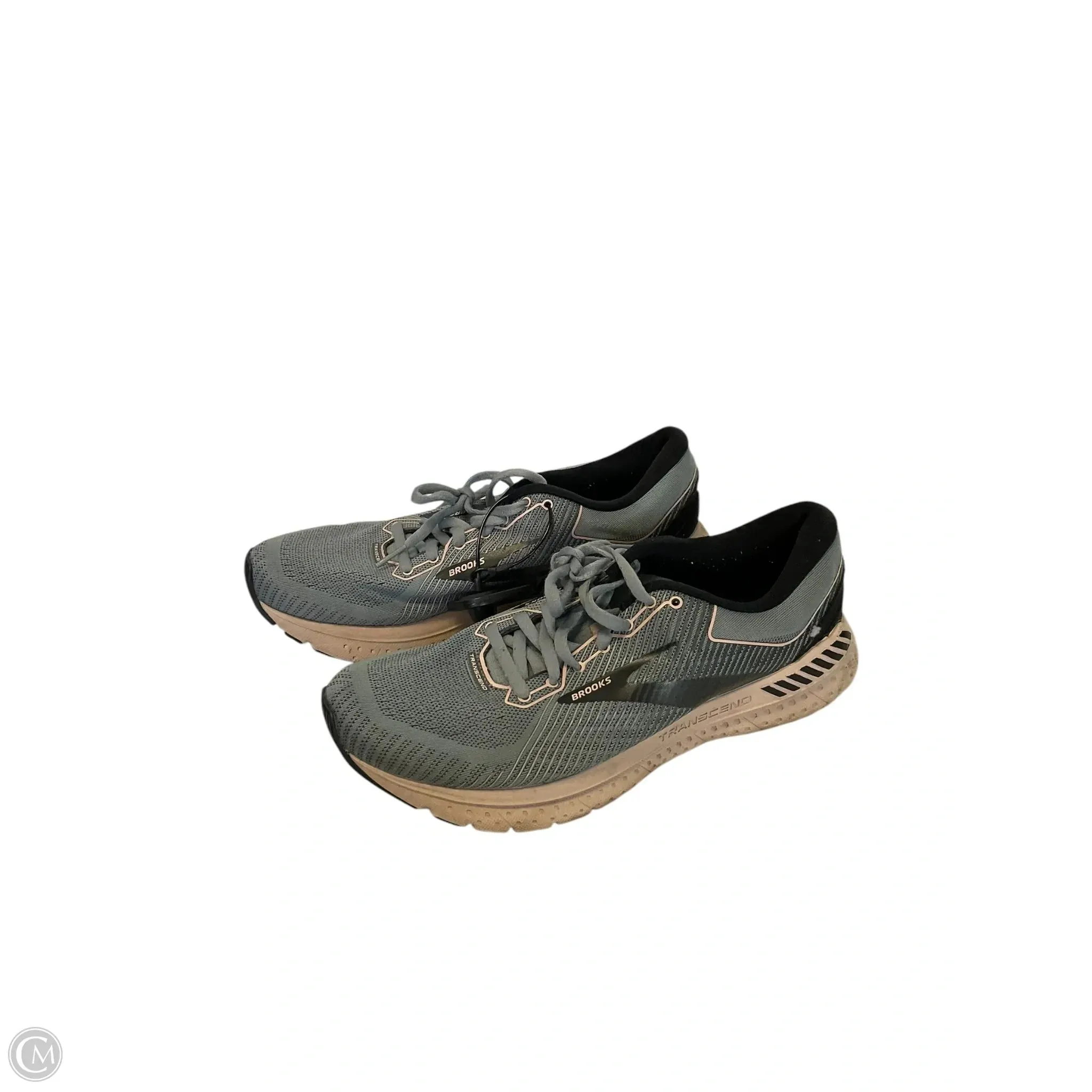 Shoes Athletic By Brooks In Grey, Size: 9