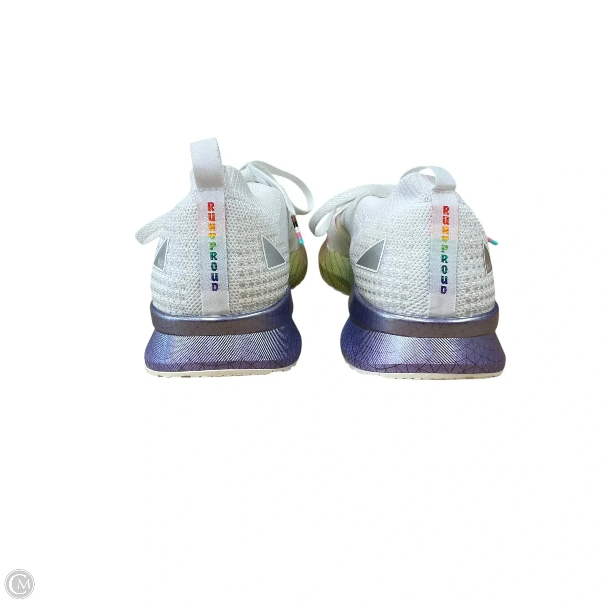 Shoes Athletic By Brooks In White, Size: 8.5