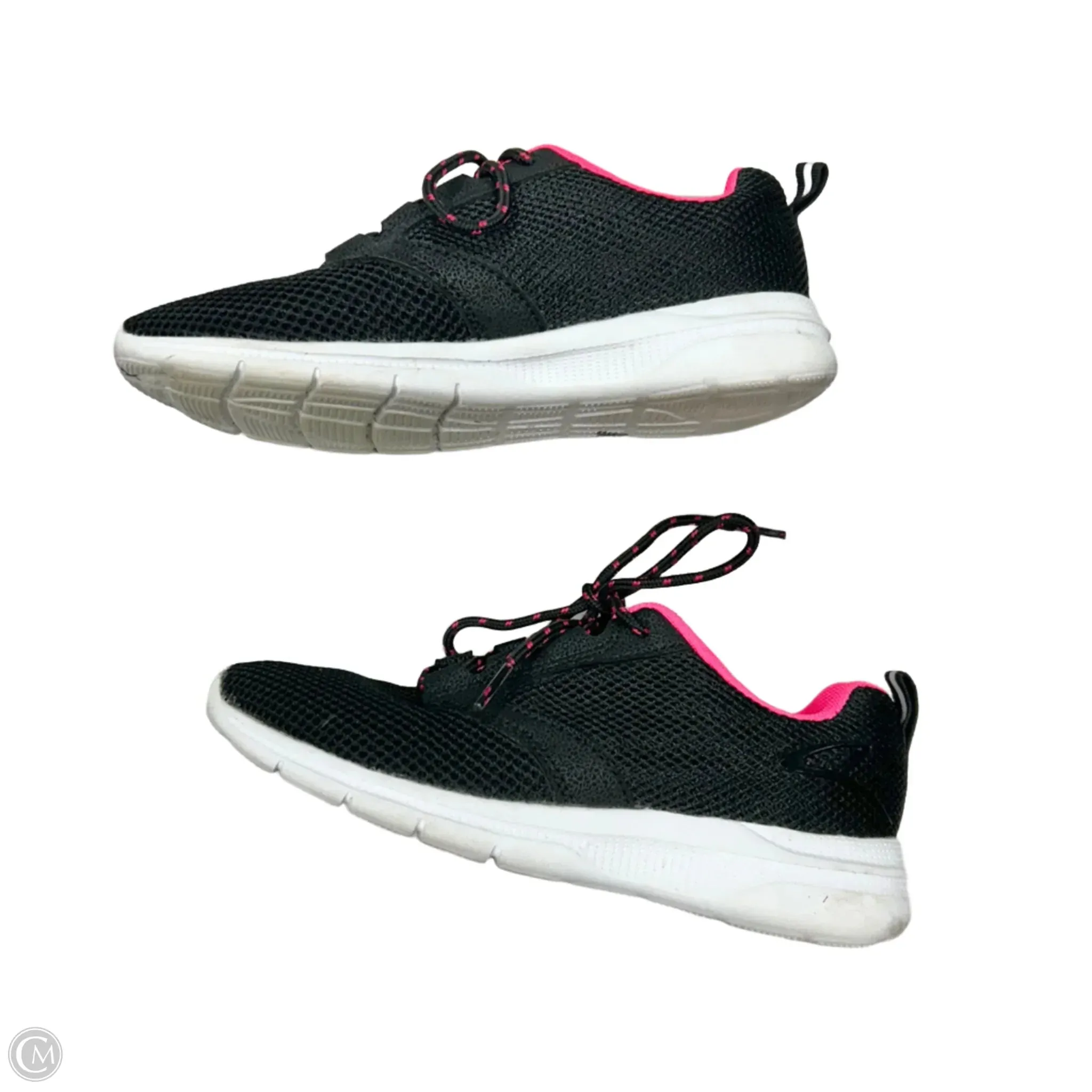 Shoes Athletic By Champion In Black & Pink, Size: 6
