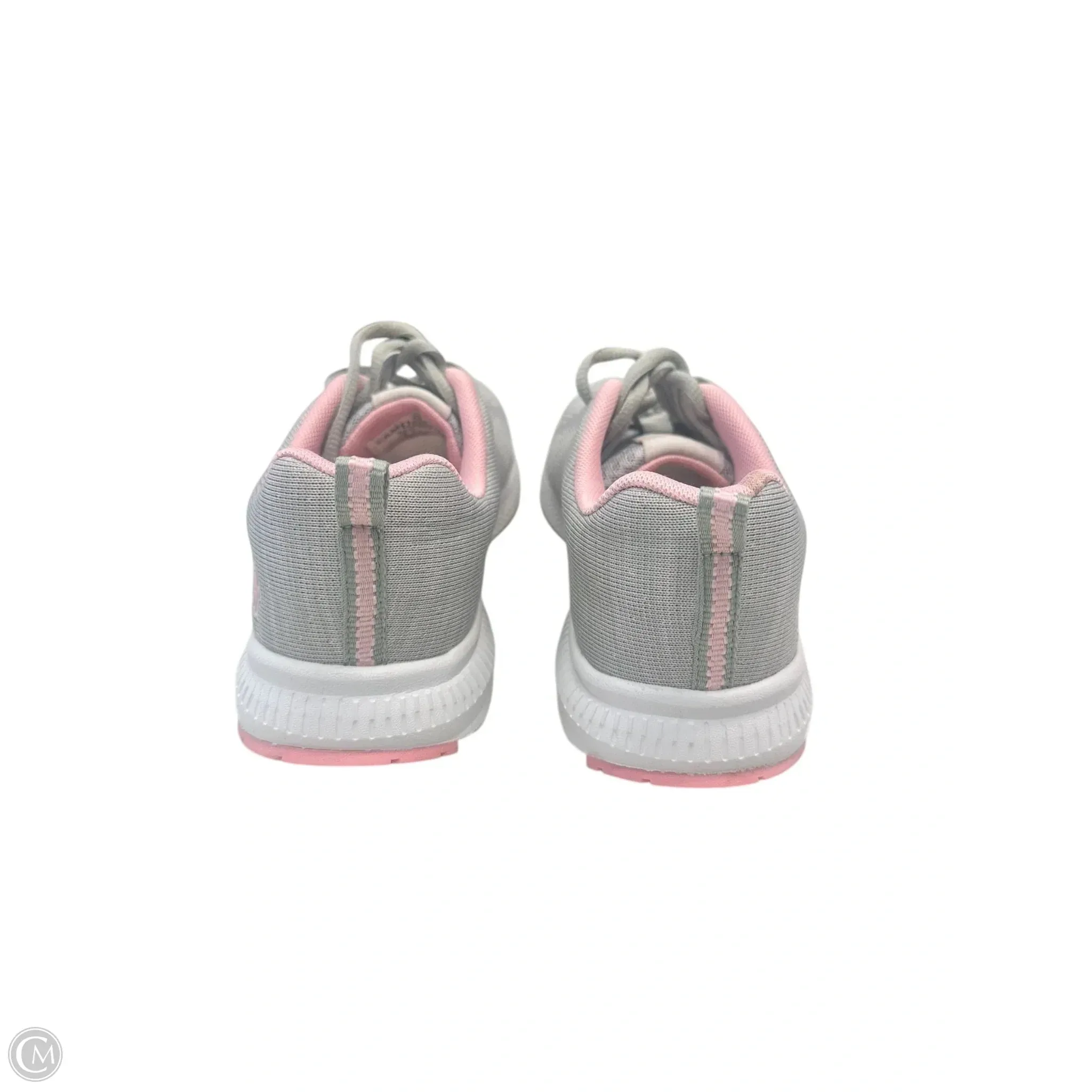 Shoes Athletic By Clothes Mentor In Grey & Pink, Size: 8