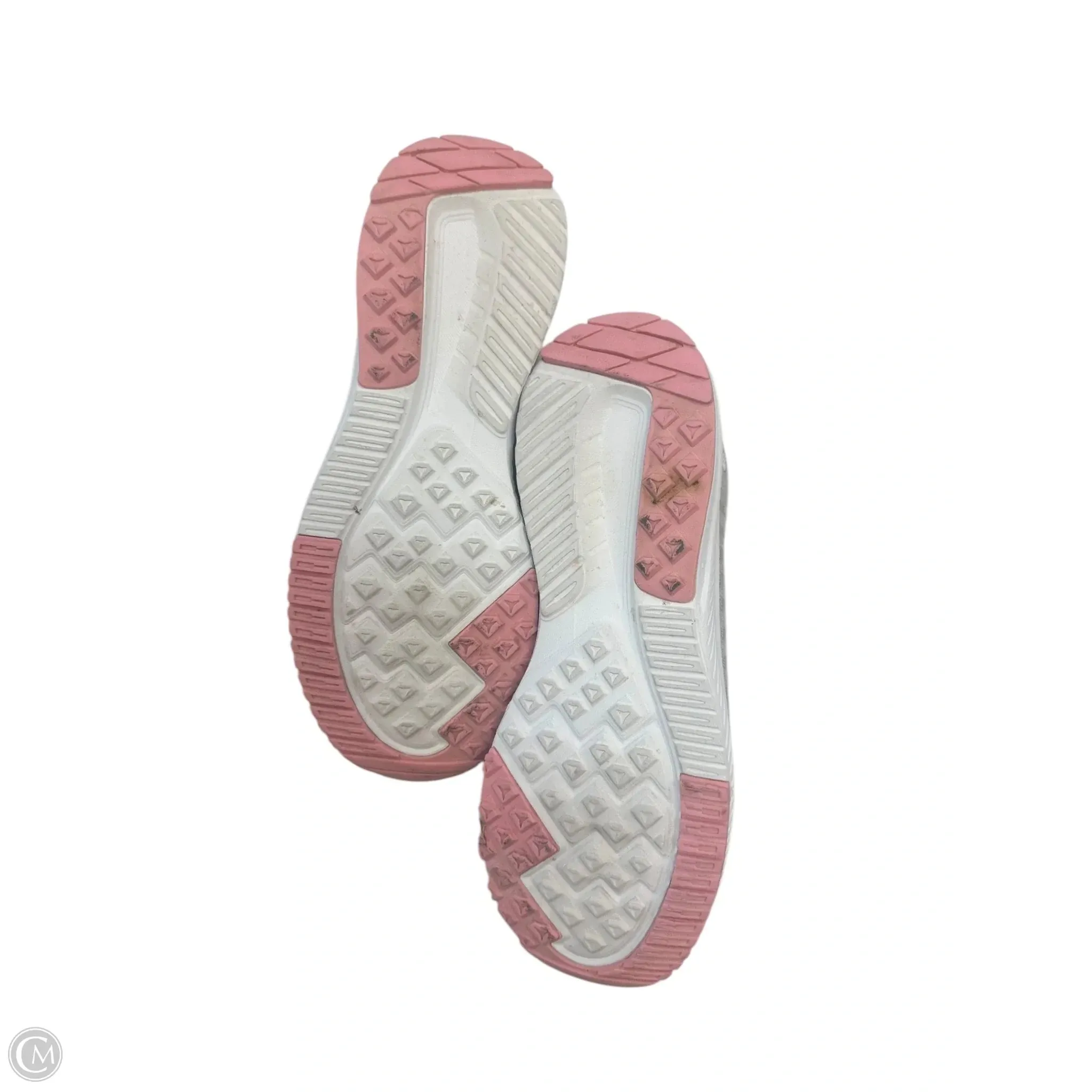 Shoes Athletic By Clothes Mentor In Grey & Pink, Size: 8