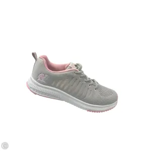 Shoes Athletic By Clothes Mentor In Grey & Pink, Size: 8