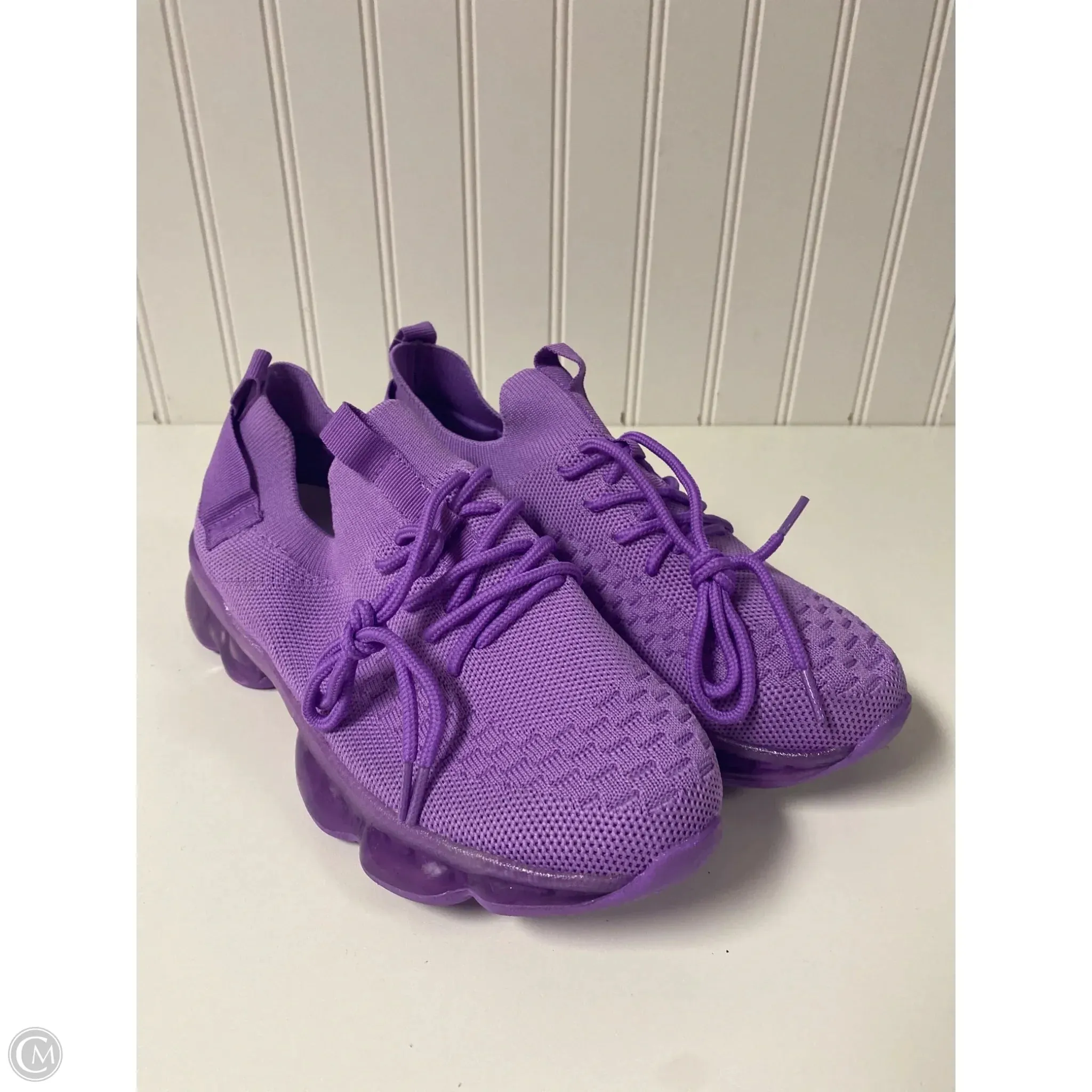 Shoes Athletic By Clothes Mentor In Purple, Size: 8