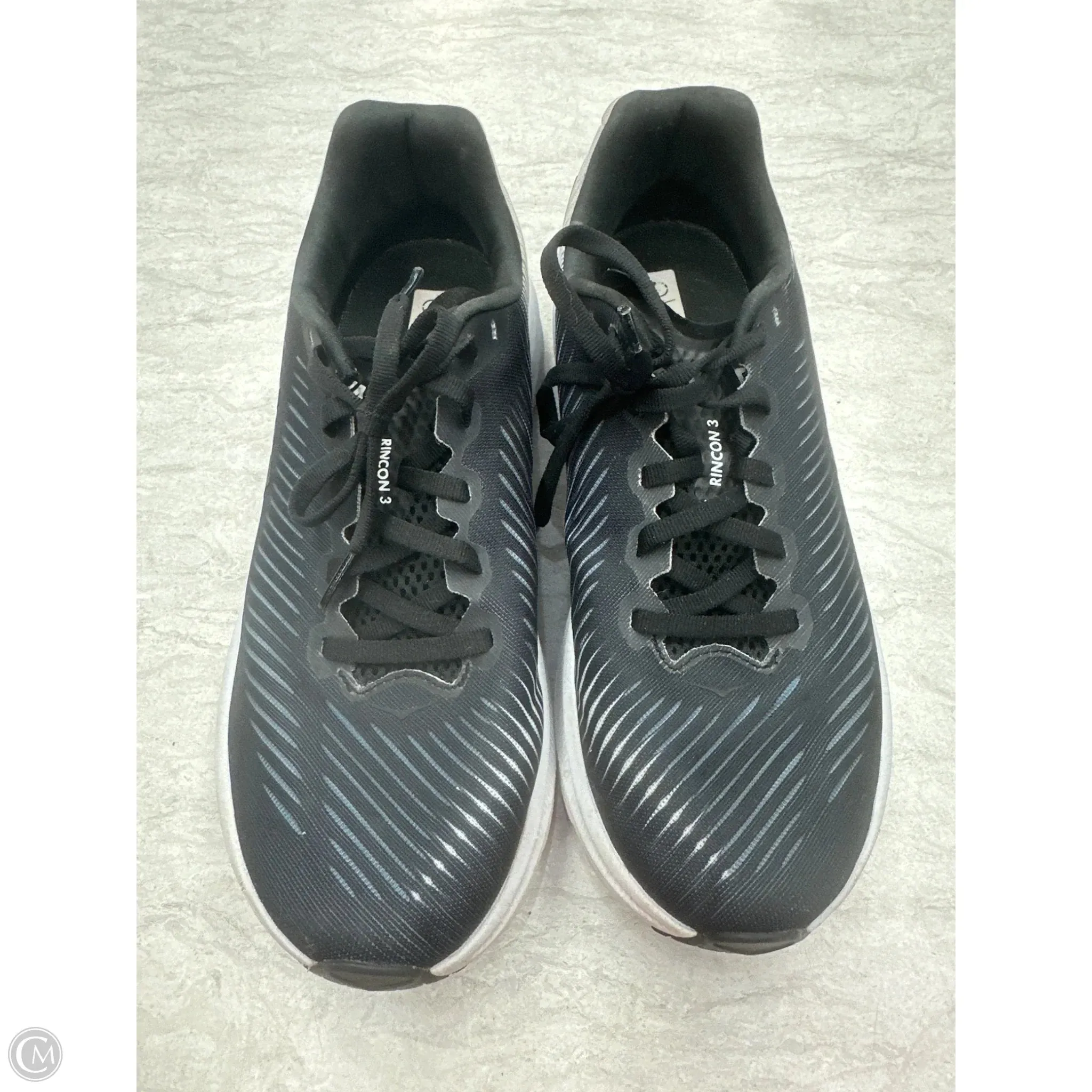 Shoes Athletic By Hoka In Black & Blue, Size: 9.5
