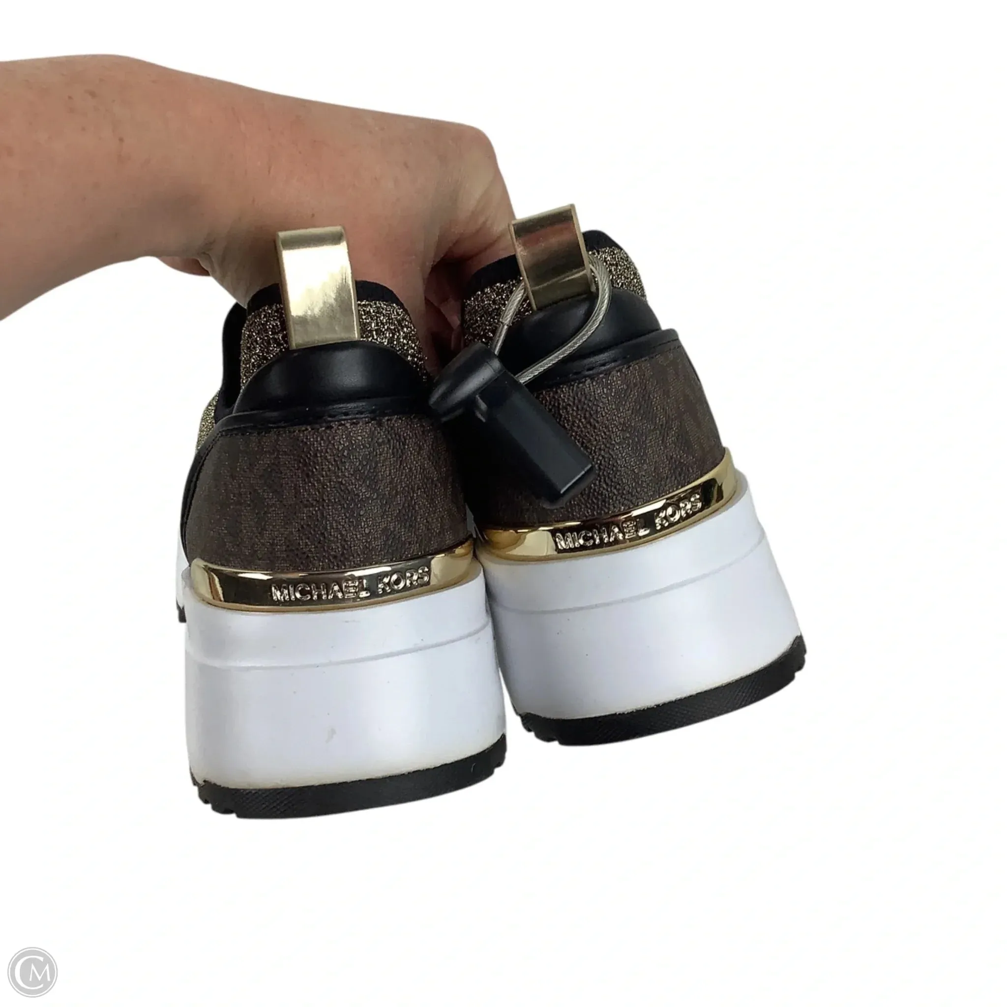 Shoes Athletic By Michael By Michael Kors In Gold, Size: 10